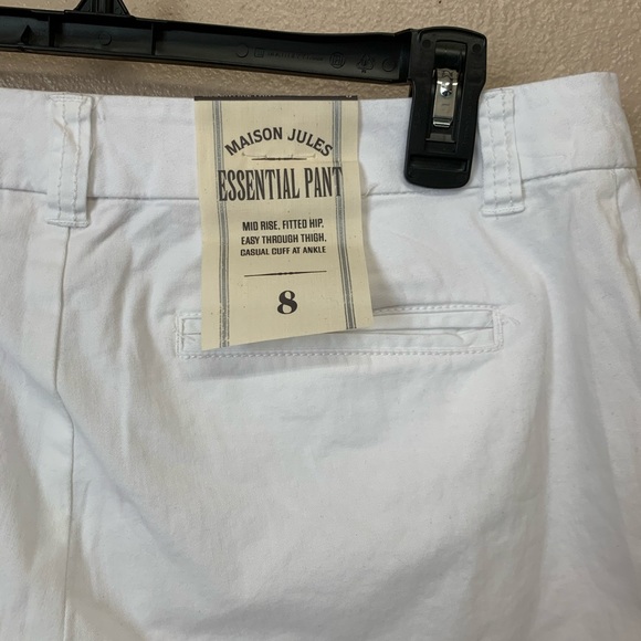 maison Jules white essentials pants - Picture 5 of 12